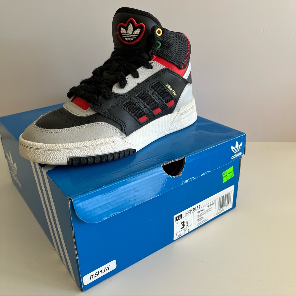 Adidas Drop Step J High Top Sneakers